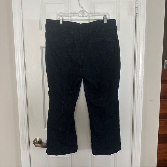 Denim&Co Classic Indigo Pull On Jeans - Picture 2 of 5